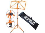 Leggio Keepdrum MUS3OR Arancione Con Borsa