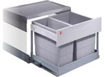 Cestino Hailo 3644821 Tr Swing Tandem Salvaspazio S-Plus 18 + 12 Litri