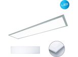 NÄVe Led Panel "Nicola", Weiß, 1, H: 6Cm, 1 Stk., Leuchten, Weiß, Lichtfarbe Neutralweiß, LäNge 119,5Cm, 240 Led, Inkl. Treiber