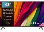 Tv Led Da 43" Con Risoluzione 4K Uhd, Sistema Operativo Google Tv, Dolby Audio, Hdmi 2.1, Usb 3.0, HDR10, 16 Gb Di Rom, Google Voice Assistant E Chromecast."