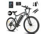 Samebike SY26-II Classic E-Mountain Bike E-Bike Elettrica Pieghevole Trekking E-Bike Con Shimano 21 Velocità (Grigio)