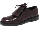 6974N Scarpa Uomo Tod's Bordeaux Shoes Man Frangia Removibile