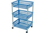 Carrello Portaoggetti Ks 3 Cestini Testrut