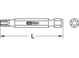 Ks Tools 1/4 Bit Tx,75Mm,T10, 911.7551