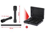 Ks Tools 1/2&Quot Set Di Prese Elettriche Con Profilo A Spirale Xl 4 Pezzi 17-21 Mm 913