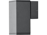 Konstsmide Monza Alluminio Laccato Antracite, Vetro Trasparente, Riflettore 7908-370
