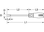 Ks Tools 159.1212 Socket Wrench Spanner Size (Metric): 14 Mm