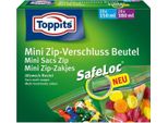 Toppits 1505012006 40 Toppits Gefrierbeutel Safeloc Mini