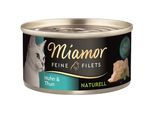 Miamor 80Gx24 Filetti Fini Naturali Di Pollo E Tonno