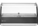 Hendi Espositore Da Banco Riscaldato, Singolo, Nero, 220-240V/800W, 554X376X(H)311Mm
