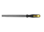 Lima Per Legno Mezzotonda Topex 200 Mm, Acciaio T12, Impugnatura Bicomponente