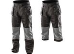Neo Tools Pantaloni Protettivi Hd - Pantaloni Da Lavoro - Pantaloni Di Sicurezza - Pantaloni Protettivi - Tasche E Gambe Staccabili - Taglia: S/48