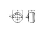 Hella 2ZR 001 423-001 Luce Di Retromarcia