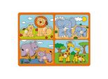Woody Puzzle Di Animali Esotici