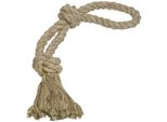 Nobby Rope Toy, Corda Da Gioco Doppia In Sisal-Cotone 55 Cm, 350 G, 2 Nodi Naturale