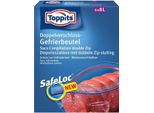 Toppits 1505018004 6 Toppits Gefrierbeutel Safeloc 8,0 L