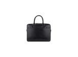 Bugatti Pelle Cartella Laptop Bag Con Scomparto Per Laptop Briefcase Black Nero