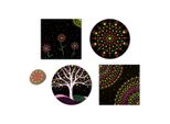 Janod Set Creativo Dot Painting Da Colorare Per Bambini Dagli 8 Anni In Su