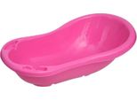 Vaschetta Lorelli Con Vani Portaoggetti, Lunghezza 84 Cm, Forma Ergonomica Dalla Nascita Rosa