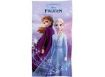 Disney - Premium RęCznik PlażOwy Elsa I Anna Z Serii Frozen, BawełNa 100%