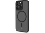 Celly Magmatt Custodia Per Cellulare 17 Cm (6.7") Cover Nero, Trasparente"