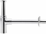 Aqualine Siphons - Sifone Per Lavabo 1 1/4, 32 Mm, Rotondo, Cromo CV1003