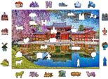 Puzzle In Legno Wooden City Tempio Di Byodo-In, Kyoto, Giappone 505 Pezzi