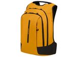 Laptoprucksack SAMSONITE ECODIVER, Kinder, Gr. B/H/T: 35cm x 48cm x 23cm, gelb, Nylon, Polyester, Rucksäcke, Freizeitrucksack, Schulrucksack, Arbeitsrucksack Cityrucksack