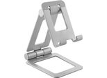Inline® Supporto Per Smartphone E Tablet, Alluminio, Pieghevole, Fino A 10