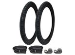 2X Pneumatici Kenda K252 2.50-19 41P Tt + Camera D'aria + Rim Tape | Robusti Pneumatici Da Moto Per Un'aderenza Ottimale