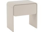 Selsey Lummo - Comodino Con Cassetto, Grigio Cashmere, 50 Cm