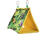 Grotta Tropicale - Tenda In Pile Xxl Per Pappagalli Di Grandi Dimensioni Tenda Per Pappagalli Di Grandi Dimensioni, Calda Grotta In Pile, Sicura E Accogliente, Ideale Per Pappagalli Ara E Cacatua.