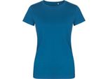 X.O By Promodoro 1505 | Maglietta Girocollo Da Donna, Cotone Pettinato - Colore: Petrolio - Taglia: M