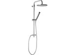 Colonna Doccia AIRTECH-AXIA Con Attacco Per Rubinetto, Cromo