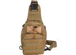 Uomo Chest Bag Oxford Cloth Sling Backpack Casual Shoulder For Hiking Cycling Travelling Khaki