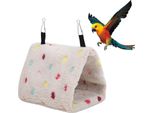 Amaca Per Criceti In Peluche, Caldo Nido Sospeso Per Piccoli Animali Domestici, Pappagalli, Myna, Alianti Da Zucchero, Uccelli