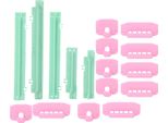 17 Pezzi Camme Del Motivo Camme Del Punto L Ricambi Del Carrello Del Pizzo Per Accessori Della Macchina Per Maglieria Brother KH860 KH871 KH891 KH894