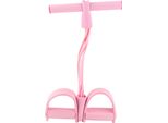 4 Tubo Elastico Tirare Corda Sit Up Formazione Pedale Banda Di Resistenza Yoga Stretching Fitness Equipmentpink