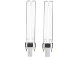 2PCS 9W G23 Acquario Di Base Uv Sterilizzatore D'aria Lampade Germicida Uv Sostituzione Luce