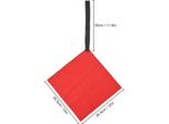 2Pcs Kayak Bandiere Di Traino Rosso Sicurezza Agganciato Bandiera Per Barca Canoa Rimorchio Avvertimento