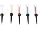 79Mm/90Mm 5Pcs Golf Training Ball Tee Magnetic Step Down Holder Tees Accessories