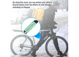 Copribatteria Per E-Bike, In Neoprene, Impermeabile, Antipolvere, Protezione Riflettente