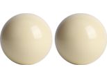 2 Pezzi Tavolo Da Biliardo Bianco Palle Da Biliardo Snooker Formazione Spot Palla Da Stecca Standard 5,72 Cm