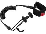 Bodyboard Coiled Wrist Leash Board Surf Accessori 5,5 Mm/5 Piedi Nero