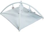 Tappeto Da Gioco Roba "Roba Style"", Arco Giochi Con 5 Elementi ""Benny"", Fasciatoio, 85X75 Cm, Azzurro"