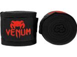 Venum, Bende Da Boxe Kontact, Uomo, 2,5 M, Nero/Rosso