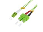Logilink Professional FP5LS03 Cavo Patch In Fibra Ottica Logilink, Lc Duplex - Sc Duplex, OM5, 3,0 M