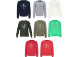 Felpa Unisex Chiemsee Con Stampa 22191503, Taglia:M, Colore:Star White