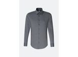 Seidensticker Business Camicia Da Uomo Manica Lunga Kent Slim-Fit Antracite 41