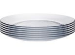 Piastra Duralex Lys Trasparente 235 X 20 Mm - Set Di 6 Pz.